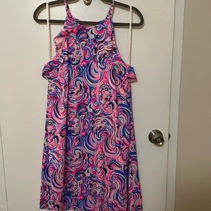 Lilly Pulitzer Ruffled Halter Dress
